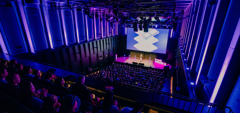 Waves '25 main stage with audience